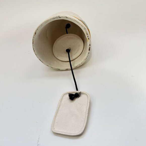 De Grazia Clay Pottery Wind Chime / Bell Indian Woman And Child & Papoose 3D - Picture 7 of 13